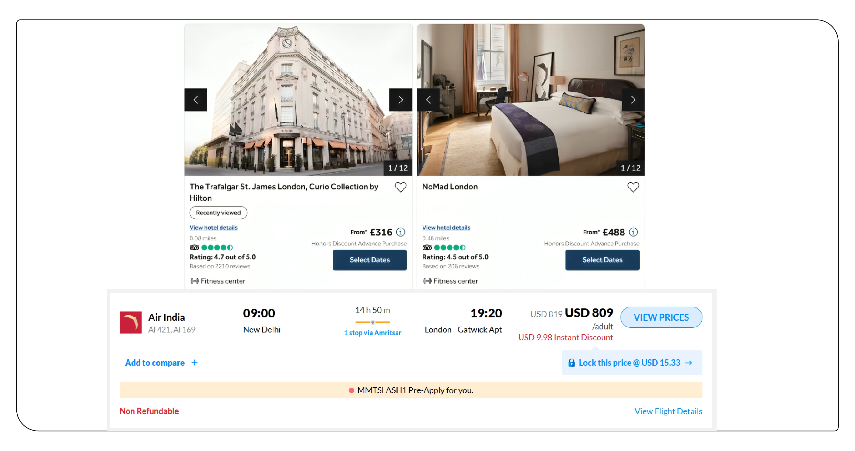 Airfare and Hotel Price Benchmarking Analytics